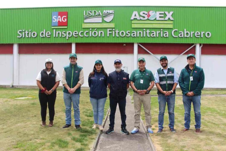 Autoridades del Agro de Biobío visitan Sitio de Inspección Fitosanitaria de Cabrero