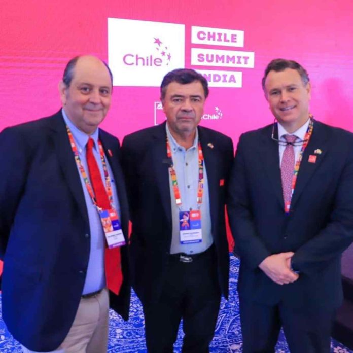 CHILENUT refuerza lazos comerciales con india en visita presidencial