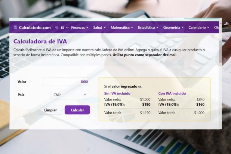 Calculadora de IVA Online: Suma, Resta y Desglosa el IVA en Segundos