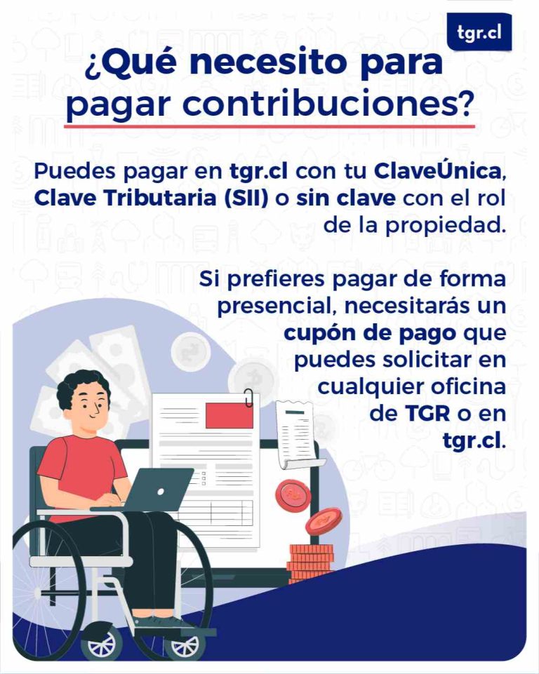 Primera cuota de contribuciones 2025 se puede pagar entre el 1 y el 30 de abril
