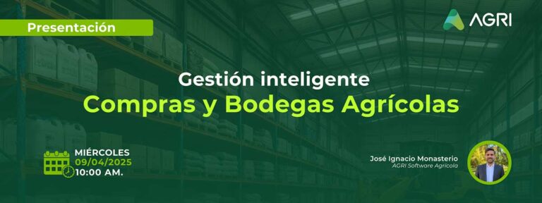 Gestión inteligente Compras y Bodegas Agrícolas