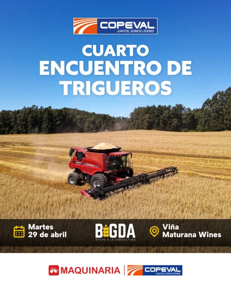 COPEVAL estará presente en el cuarto encuentro de trigueros de la zona central