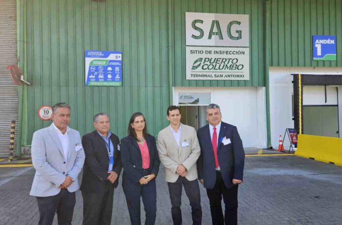 Puerto Columbo inaugura “pionero” y moderno sitio de inspección SAG en San Antonio