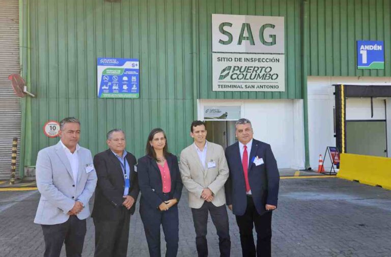 Puerto Columbo inaugura “pionero” y moderno sitio de inspección SAG en San Antonio