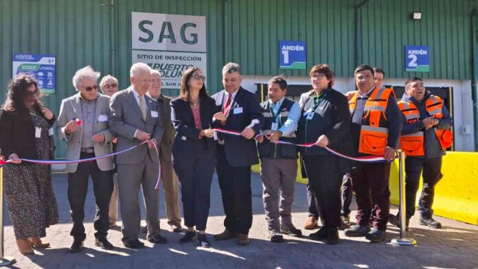 Se inaugura sitio de inspección SAG en zona extraportuaria Puerto Columbo en San Antonio