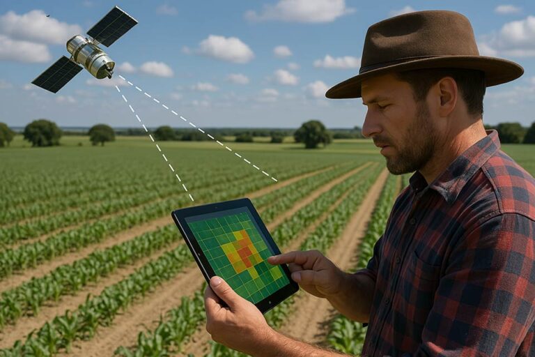 ¿Qué es el monitoreo de cultivos con tecnología satelital?