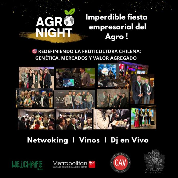 Agronight Chile 2025: Una noche para repensar la fruticultura chilena con visión global