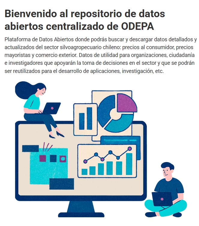 ¡Nuevo! Portal de Datos Abiertos de Odepa