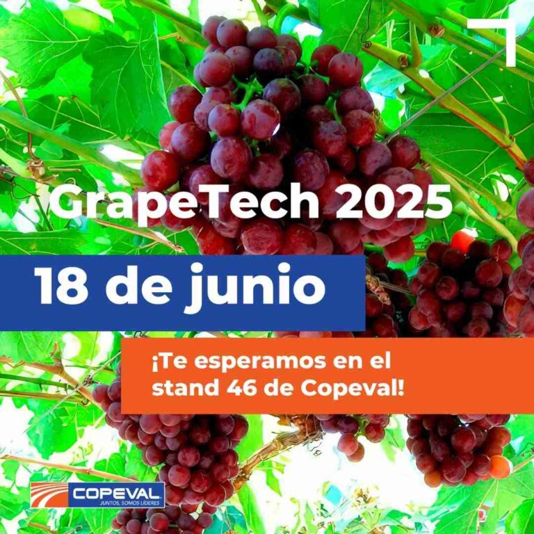 Copeval participará en eventos CherryTech y GrapeTech