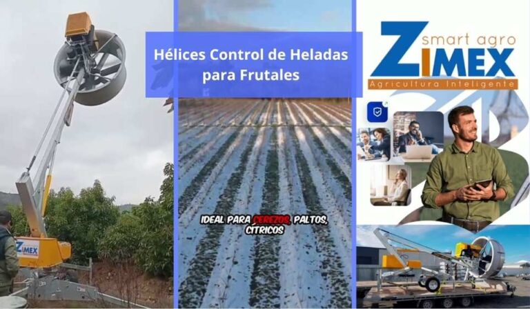 Zimex: Líder en Hélices Control de Heladas para Frutales