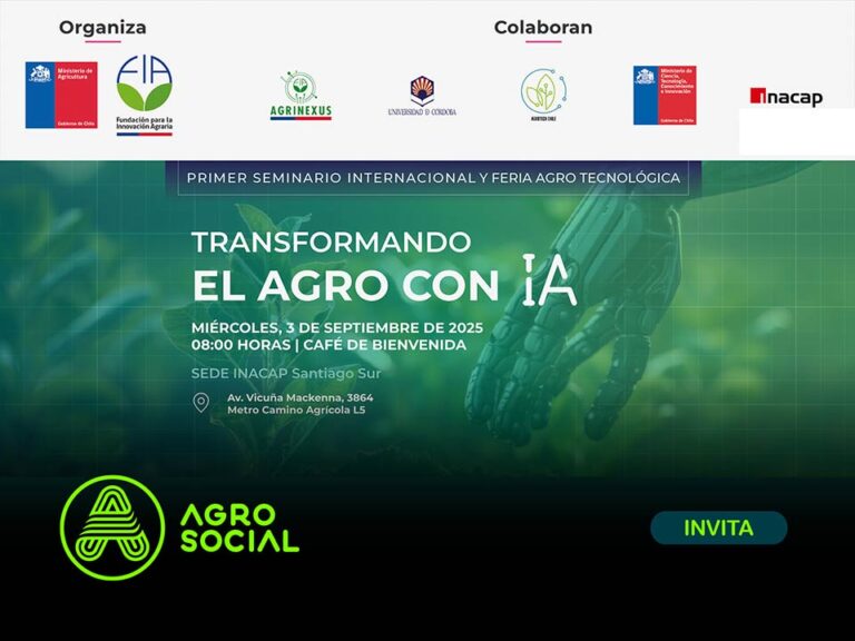 AgroSocial participará en el Primer Seminario Internacional FIA: "Transformando el Agro con IA"