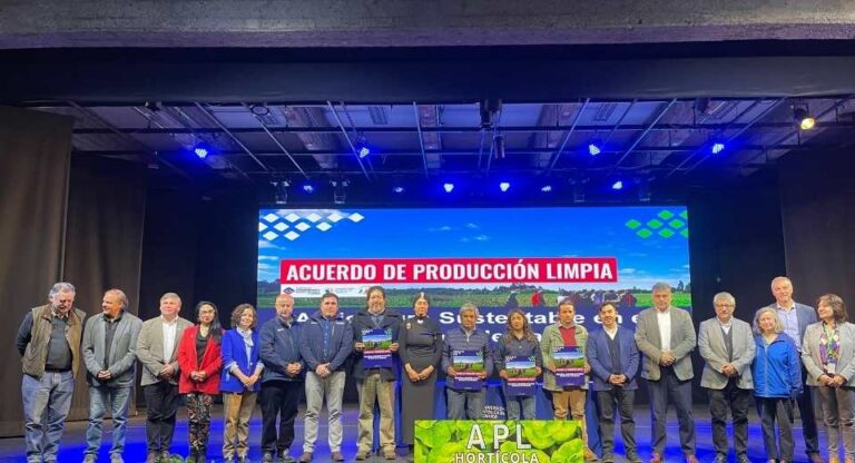 La Araucanía impulsa una horticultura sostenible con Acuerdo de Producción Limpia