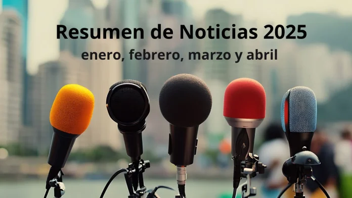 Frutas de Chile | Resumen enero a abril de 2025