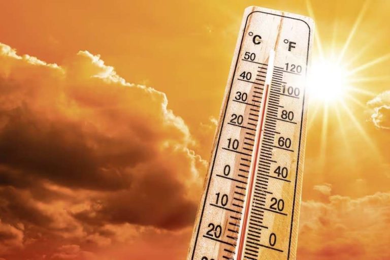 Amenaza Agrometeorológica de la Direción Meteorológica de Chile DMC, altas temperaturas