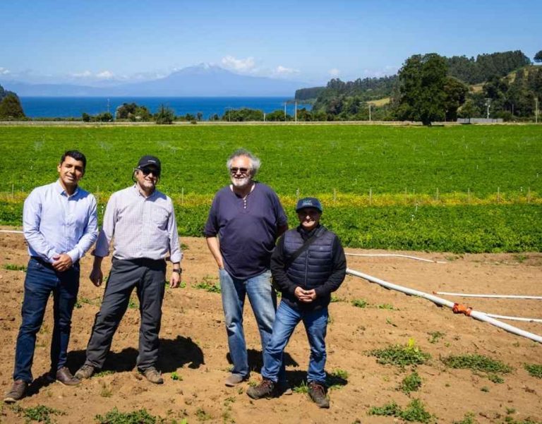 Corfo Los Lagos impulsa innovador modelo de Economía Circular que transforma residuos plásticos en sistemas de riego agrícola en la región