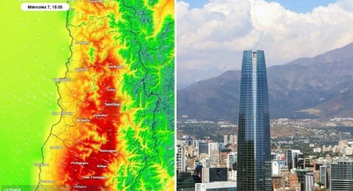 En 72 horas llega un cambio luego del calor, se esperan lluvias aisladas en la Región Metropolitana