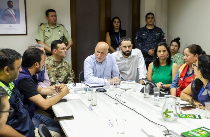 Ministra Ignacia Fernández llega a Ñuble como ministra enlace del Gobierno por incendios forestales