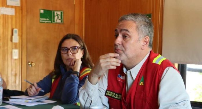 Autoridades de CONAF entregan balance de incendios forestales en la región del Maule
