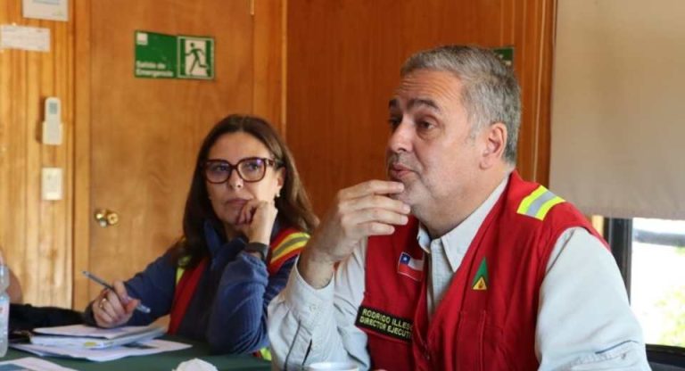 Autoridades de CONAF entregan balance de incendios forestales en la región del Maule