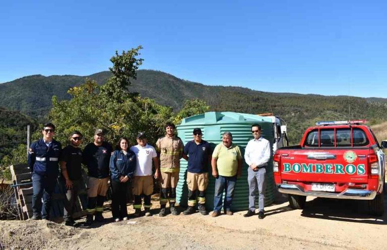 Comité BQP de ASIVA y Bomberos refuerzan seguridad en La Canela con nuevo punto de abastecimiento hídrico contra incendios